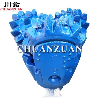China 17 pedazo tricónico del diente de acero del aparejo del pedazo de cono del rodillo de la pulgada del 1/2 IADC 217/mineral en venta