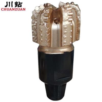 China Oil Well Steel Body PDC Drill Bit With 6 Blades 7 7/8 Inch for sale