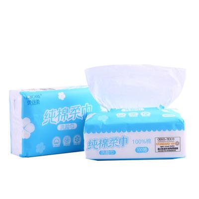 China China Factory Wholesale Soft Cotton Tissue Multipurpose Disposable Facial Tissue for sale