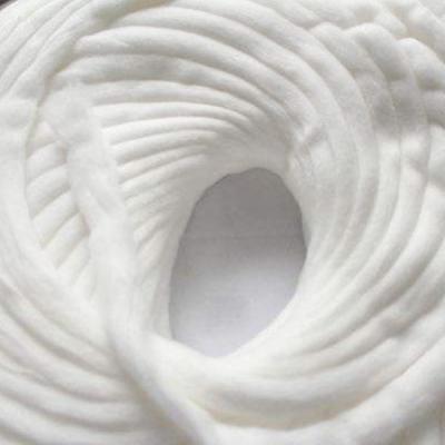 China Organic Natural Cotton Sliver Humidity <8% CE ISO Approved Various Size for sale