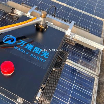 China Physical Cleaning Principle Innovative Solar Panel Maintenance Robot Smart Solution for sale