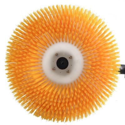 China Micro-Gear Rotation Solar Panel Cleaning Brush with Single Head Spin Design 1 Samples for sale