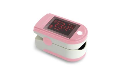 China Rosa Fotorezeptor-Gesundheitswesen TS100B des LED-Finger-Pulsoximeter-Blut-Sauerstoff-Spo2 zu verkaufen