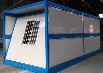 China Steel structure Luxury Prefabricated Foldable Container House for sale