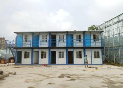 China Workers Accommodation Double Storey Foldable Container House for sale