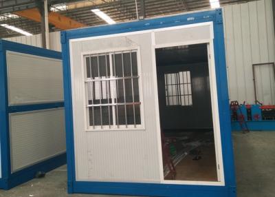 China Mgo Floor 20ft Sandwich Panel Foldable Container House for sale