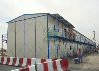China Double Storey K Prefab Construction Site Modular Prefabricated House for sale