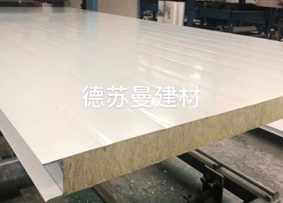 China KTV Sound Absorbing Acoustic Foam Rock Wool Sandwich Panel for sale