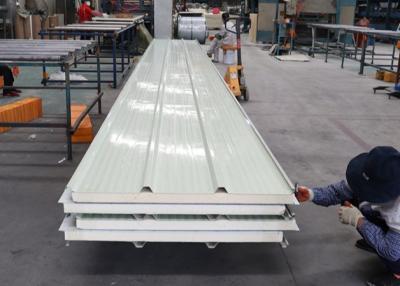 China FRP Heat Insulation Polyurethane Foam Sandwich Panel For Clean Room for sale