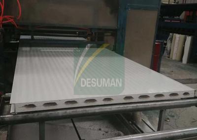 China Galvanized Steel Sheet Interior Partition Wall MgO Sandwich Panel for sale
