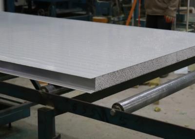 China Waterproof 80kg/M3 Wall Insulation Silica Sandwich Panel for sale