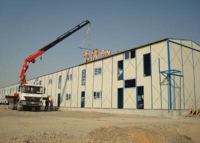 China Double Story Steel Frame K Type Prefab Temporary Housing for sale