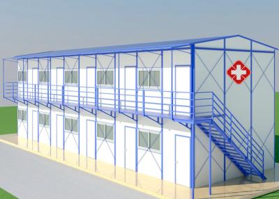 China ISO Temporary Hospital K Type Modular Prefabricated House for sale