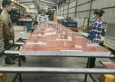 China El panel de bocadillo impermeable incombustible farmacéutico de la silicona de las lanas de roca en venta
