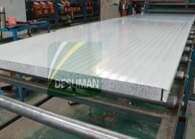 China Color Steel Wall Roof Rock Wool Silica Sandwich Panel for sale