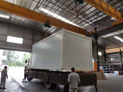 China Standard 15 Units/40HC Movable Container Office With Insulated Sandwich Panel for sale