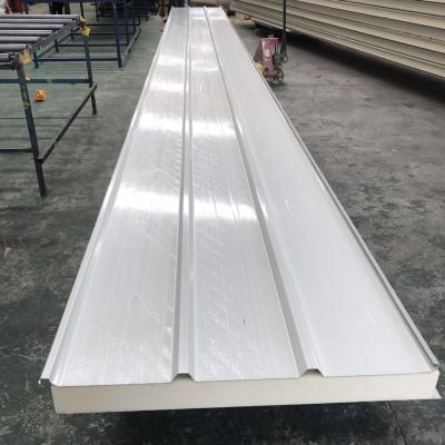 China Fireproof PUR Sandwich Panel For Van With Cold Room Rigid Quality PUR Sandwich Panel for sale