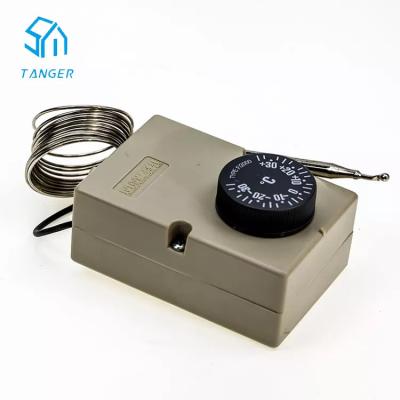 China Bulb And Capillary Temperature Switch Controller Tube Manual Reset -35~35C L Style for sale