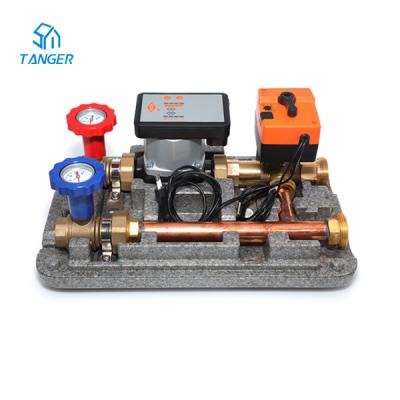 China Heating Circulation Pumping Station Hvac Underfloor Heating Water Temperature Control for sale