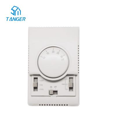 China Mechanical Wall Mounted Room Thermostat Fan Coil Unit Smart 3 Speed Air Conditioner for sale