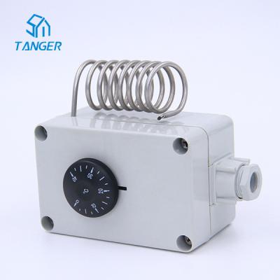 China Smart Room Thermostat Sensor Mechanical Spiral Temperature Controller Greenhouse for sale