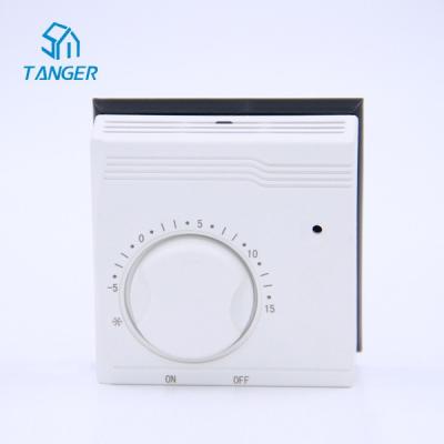 China Single Room Thermostat With Frost Protection -5 To 15c Single Pole Throw Surface Mount for sale