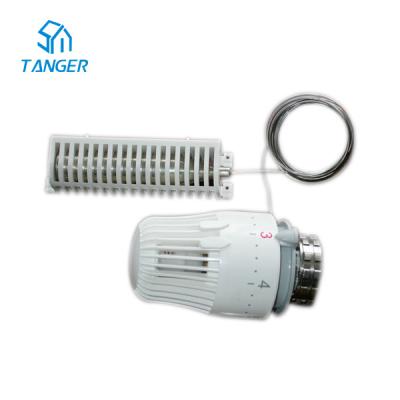 China M30 Radiator Trv Head Thermostatic Head With Capillary Remote Stainless Steel for sale