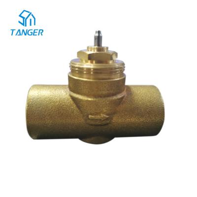 China Underfloor heating radiator valve trv Air Conditioner  PN16 DN20 Kvs 4.5 for sale