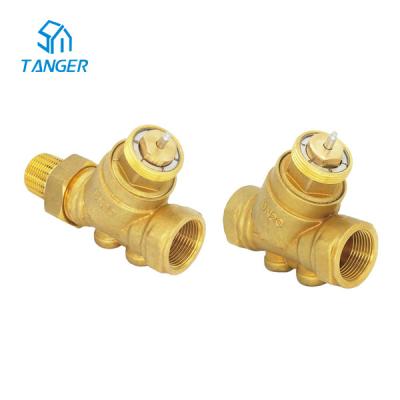 China Brass Pressure Independent Control Valve (PICV) Automatic Balancing Valve for sale