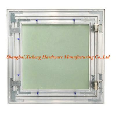 China 30x30 Push Lock Anodized Surface Metal Ceiling Access Panel For Security for sale