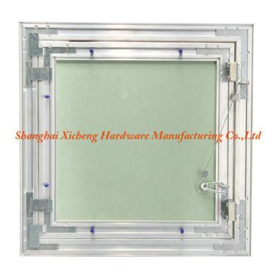 China Tablero de yeso del verde del panel de acceso de la mampostería seca del gancho de la secuencia con el marco de aluminio para las paredes y los techos en venta