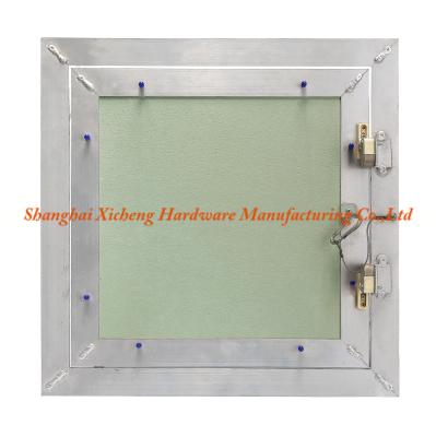 China Welding Joints Aluminum Access Panel With Plaster Board String Hook for sale