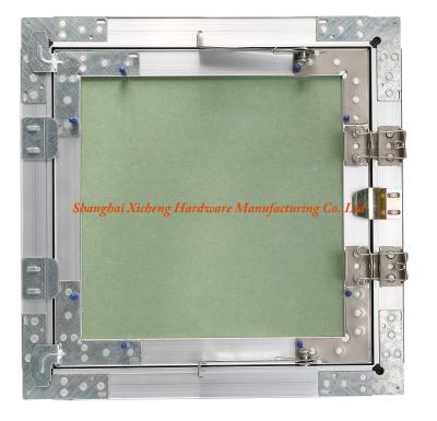 China Placa de gipsita de alumínio de aço do quadro 12.5mm do painel de acesso do teto do gancho à venda