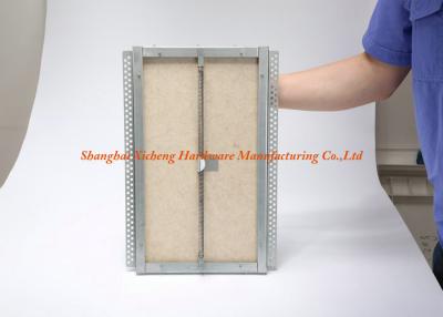China Embutido moldeado del tablero del silicato de Alcium del color del llano del panel de acceso del metal del marco para los techos en venta
