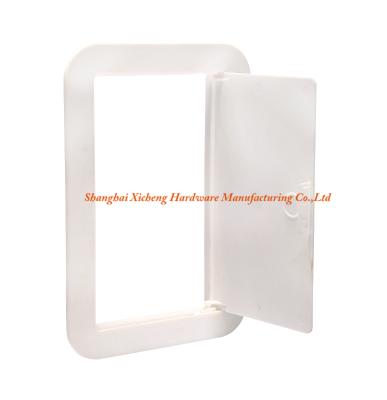 China Clean Surface PVC Access Panel , Drywall Access Panel Hobie Rectangular Hatch for sale