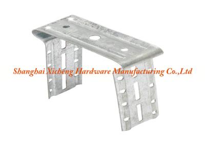 China Adjustable Drywall Metal Stamping Parts Galvanized Steel Bracket for sale