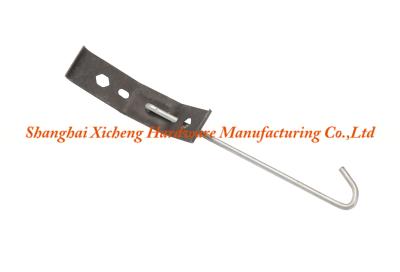 Chine Suspension simple gâchée Rod de fil d'acier de ressort avec des clips à ressort à vendre