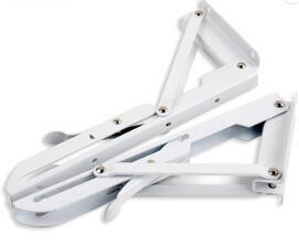 China Plating Blanking 2mm Folding Shelf Steel Frame Brackets for sale