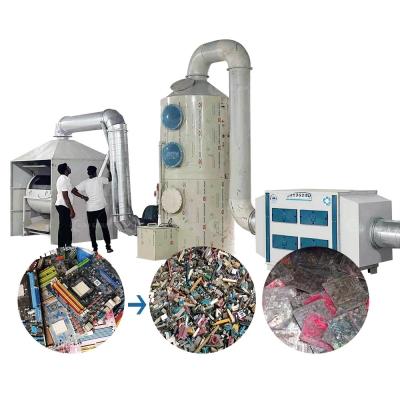 China 150KG-1000KG Capacity PCB Electronic Component Scrap Machine for Large Quantities for sale
