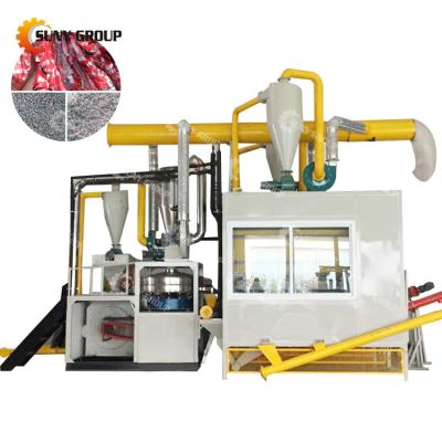 China 85kw Metal Powder Plastic Powder Separating Machine for 2023 Type ACP Board ACM Material for sale