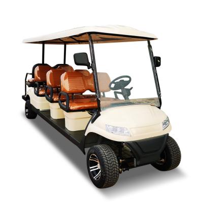 China Aetric 4x4 Electric Golf Cart 8 Passenger 10 Inch Tire for sale