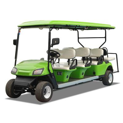 China Green 90Miles Range New Electric Golf Carts LSV 670KG 8 Seat for sale