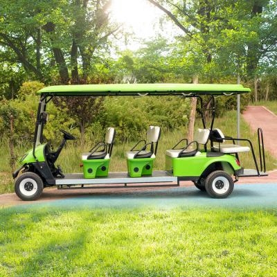 China Carrinho de golfe de limusine elétrico personalizado para 8 passageiros à venda