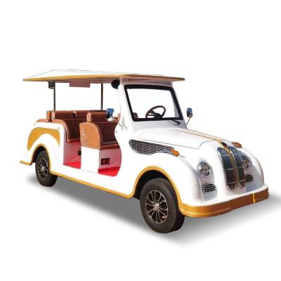 China 20mph aEV Sightseeing Classic Golf Cart 8 Seats With Lithium Battery for sale