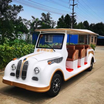 China Oem Large White Vintage 72 Volt Golf Cart Manufacturers 11 Seats for sale