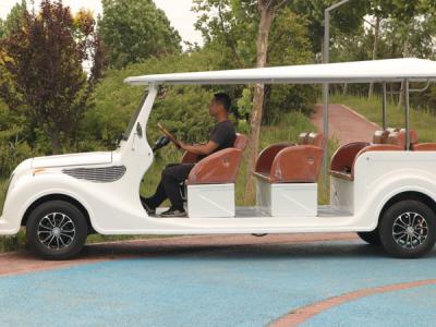 China 11 Person Electric Classic Golf Cart 48 Volt Lithium Battery ODM for sale