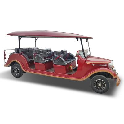 China 11 Seater NEV Classic Golf Cart 72 Volt Electric UTV for sale