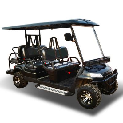 China 6 Passenger Electric Hunting Buggy NEA Lithium Battery Golf Cars 60v 3.5kw OEM for sale