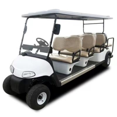 China ODM Club Car Limo Golf Cart Electric 8 Seater Buggy 100Ah For Family Trips for sale