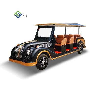 China 48V elektrisch 50 mph golfkar voertuig 6 zitplaatsen Te koop
